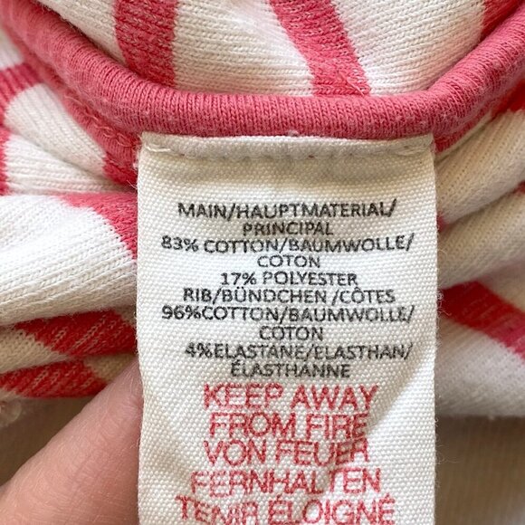 Boden Jonnie B Girls Terry Cloth Towelling Shorts Size 14 White Pink Striped - Picture 4 of 8